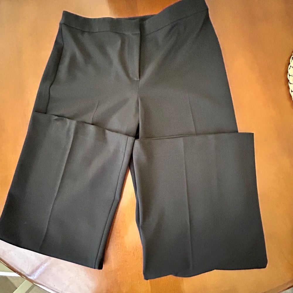 St. John Caviar black dress pants, size 10
